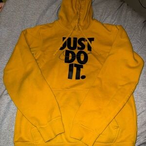 Nike Golden Hoodie with Black Label